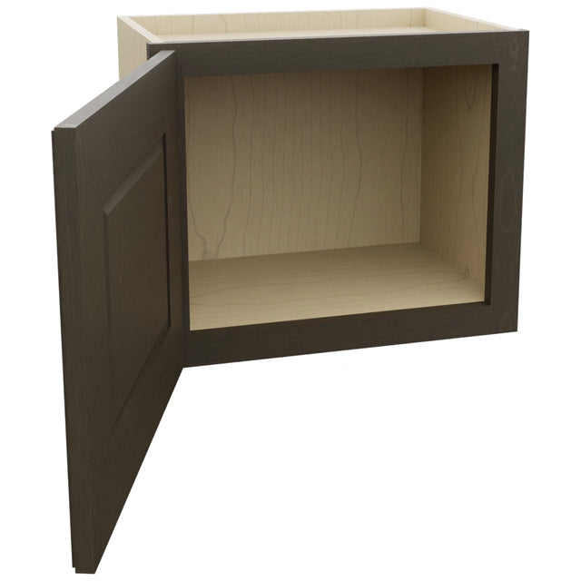Fabuwood Fusion Kona W1815 Wall Standard Cabinet, Open View