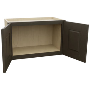 Fabuwood Fusion Kona W2415 Wall Standard Cabinet, Open View