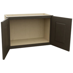 Fabuwood Fusion Kona W2718 Wall Standard Cabinet, Open View