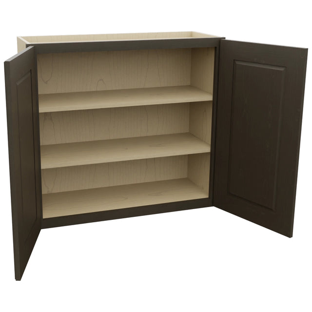 Fabuwood Fusion Kona W3330 Wall Standard Cabinet, Open View
