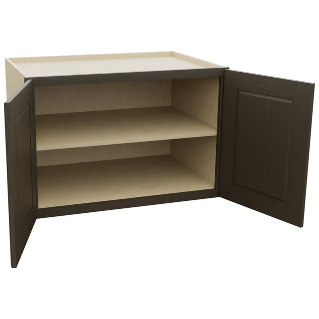 Fabuwood Fusion Kona W362424 Wall Deep Cabinet, Open View