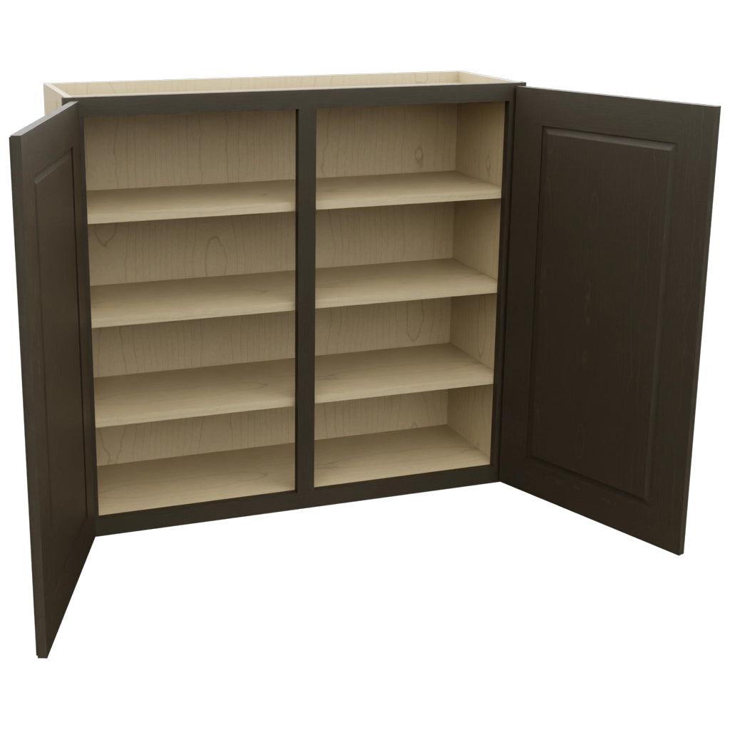 Fabuwood Fusion Kona W3936 Wall Standard Cabinet, Open View