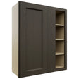 Fabuwood Fusion Kona WBC3036 Wall Corner Blind Cabinet, Front View