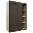 Fabuwood Fusion Kona WBC3042 Wall Corner Blind Cabinet, Front View