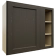 Fabuwood Fusion Kona WBC3630 Wall Corner Blind Cabinet, Front View