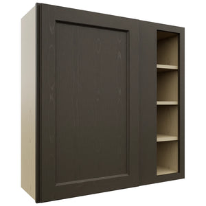 Fabuwood Fusion Kona WBC3636 Wall Corner Blind Cabinet, Front View