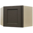Fabuwood Fusion Kona WDC2418 Wall Corner Diagonal Cabinet, Front View