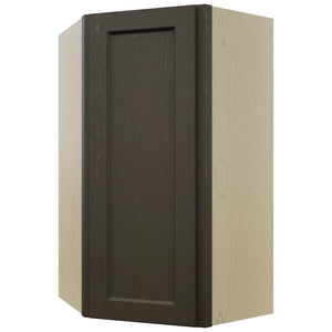 Fabuwood Fusion Kona WDC2442 Wall Corner Diagonal Cabinet, Front View