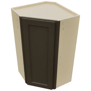 Fabuwood Fusion Kona WDC2442 Wall Corner Diagonal Cabinet, Top View