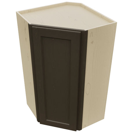 Fabuwood Fusion Kona WDC2442 Wall Corner Diagonal Cabinet, Top View