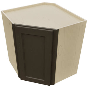 Fabuwood Fusion Kona WDC2730 Wall Corner Diagonal Cabinet, Top View