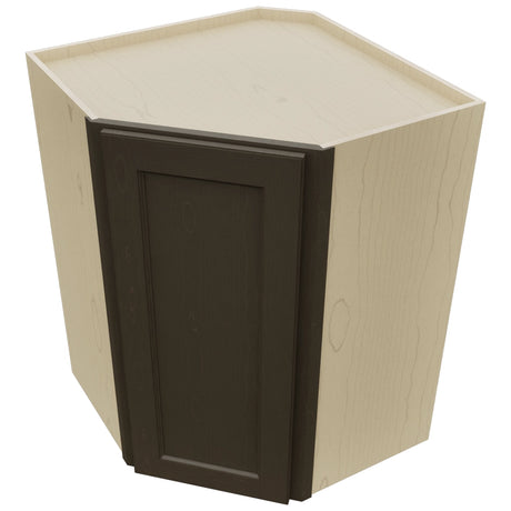Fabuwood Fusion Kona WDC2736 Wall Corner Diagonal Cabinet, Top View