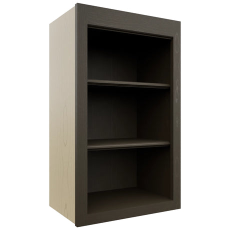 Fabuwood Fusion Kona WOS1830 Wall Open Shelf, Front View