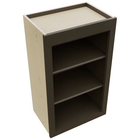 Fabuwood Fusion Kona WOS1830 Wall Open Shelf, Top View