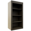 Fabuwood Fusion Kona WOS1836 Wall Open Shelf, Front View