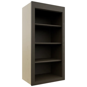 Fabuwood Fusion Kona WOS1836 Wall Open Shelf, Front View