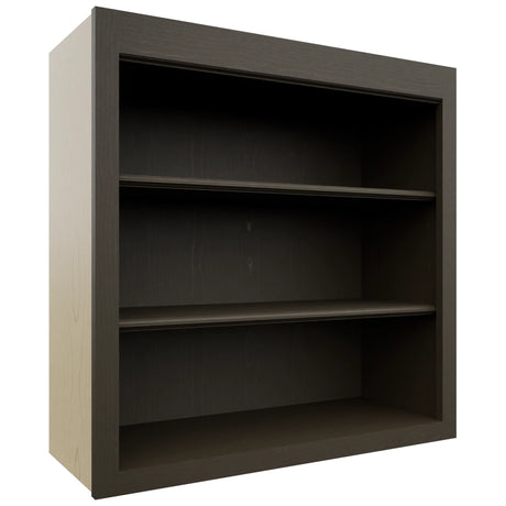 Fabuwood Fusion Kona WOS3030 Wall Open Shelf, Front View