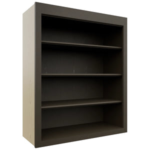 Fabuwood Fusion Kona WOS3036 Wall Open Shelf, Front View