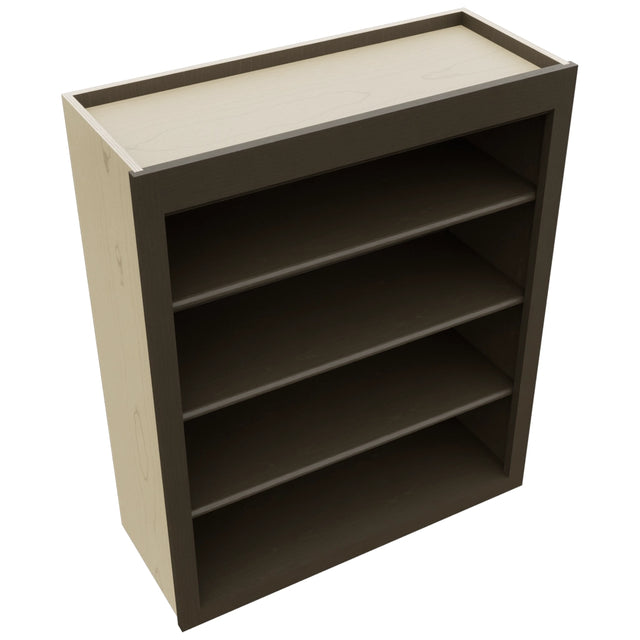 Fabuwood Fusion Kona WOS3036 Wall Open Shelf, Top View