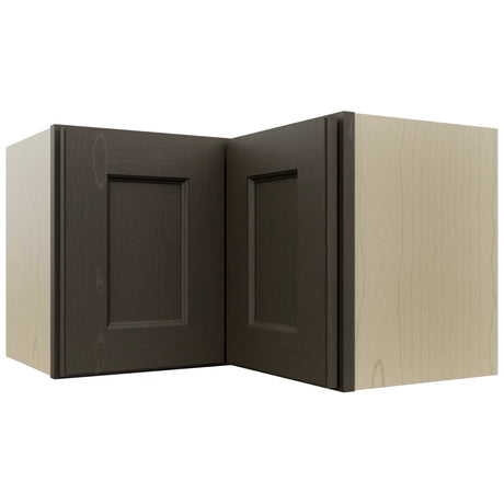 Fabuwood Fusion Kona WPC2415 Wall Corner Pie Cabinet, Front View