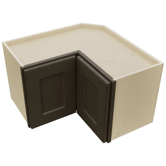 Fabuwood Fusion Kona WPC2415 Wall Corner Pie Cabinet, Top View