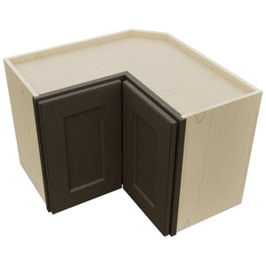 Fabuwood Fusion Kona WPC2418 Wall Corner Pie Cabinet, Top View