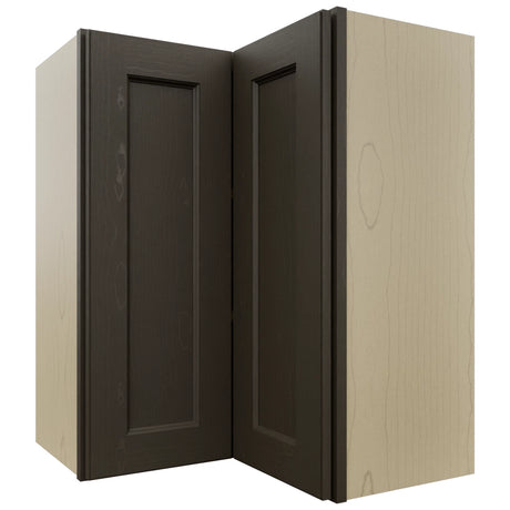 Fabuwood Fusion Kona WPC2430 Wall Corner Pie Cabinet, Front View