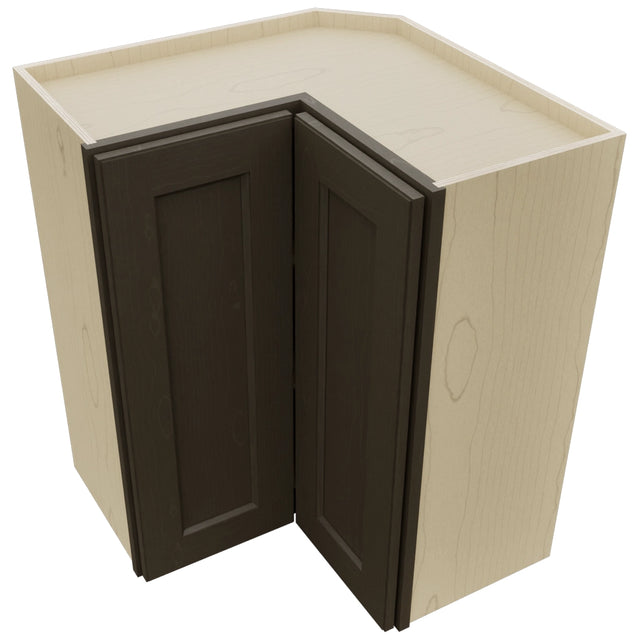 Fabuwood Fusion Kona WPC2430 Wall Corner Pie Cabinet, Top View