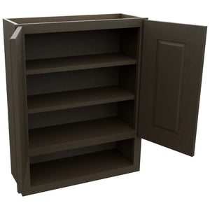 Fabuwood Fusion Kona WVS2430 Vanity Wall Storage, Open View