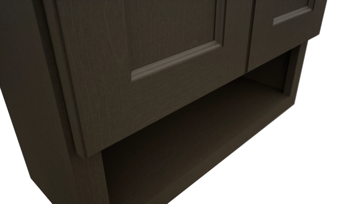 Fabuwood Fusion Kona WVS2430 Vanity Wall Storage, Detail View