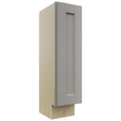 Fabuwood Fusion Nickel B09FD-12D Base Full Door Cabinet, Front View