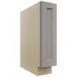 Fabuwood Fusion Nickel B09FD Base Full Door Cabinet, Front View