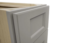 Fabuwood Fusion Nickel B12 Base Standard Cabinet, Detail View