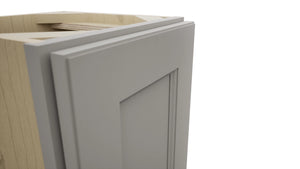 Fabuwood Fusion Nickel B12FD-12D Base Full Door Cabinet, Detail View