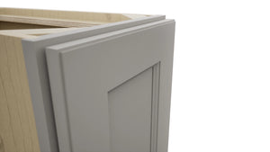 Fabuwood Fusion Nickel B12FD Base Full Door Cabinet, Detail View