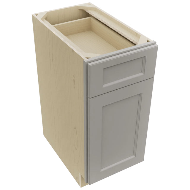 Fabuwood Fusion Nickel B15 Base Standard Cabinet, Top View