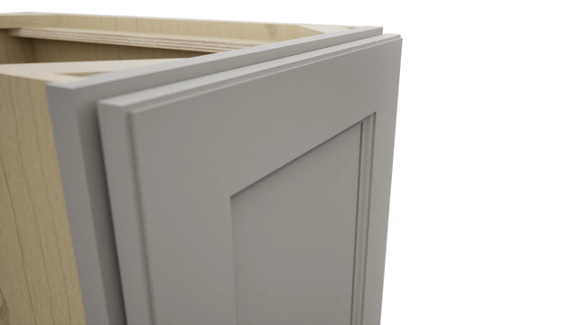 Fabuwood Fusion Nickel B15FD Base Full Door Cabinet, Detail View