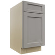 Fabuwood Fusion Nickel B18 Base Standard Cabinet, Front View