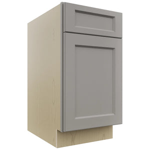 Fabuwood Fusion Nickel B18 Base Standard Cabinet, Front View