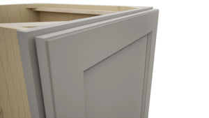 Fabuwood Fusion Nickel B21FD Base Full Door Cabinet, Detail View