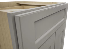 Fabuwood Fusion Nickel B24 Base Standard Cabinet, Detail View