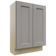 Fabuwood Fusion Nickel B24FD-12D Base Full Door Cabinet, Front View