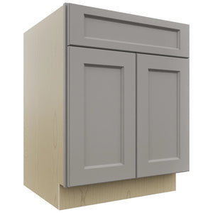 Fabuwood Fusion Nickel B27 Base Standard Cabinet, Front View