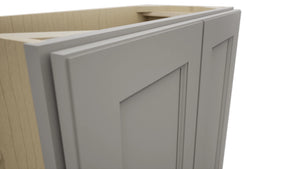 Fabuwood Fusion Nickel B27FD-12D Base Full Door Cabinet, Detail View