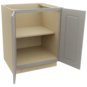 Fabuwood Fusion Nickel B27FD Base Full Door Cabinet, Open View