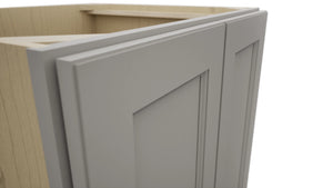 Fabuwood Fusion Nickel B27FD Base Full Door Cabinet, Detail View
