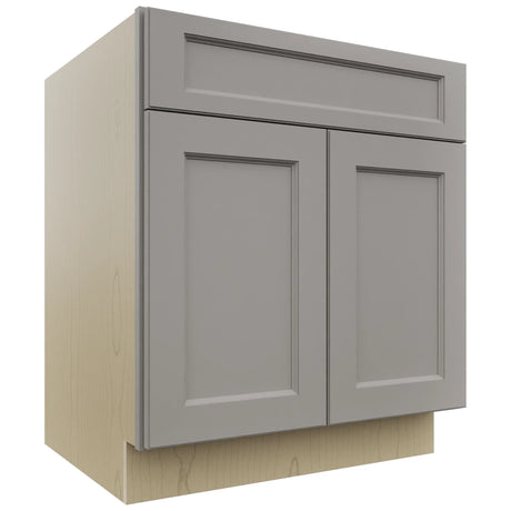 Fabuwood Fusion Nickel B30 Base Standard Cabinet, Front View