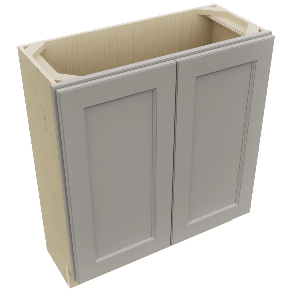 Fabuwood Fusion Nickel B30FD-12D Base Full Door Cabinet, Top View