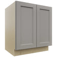 Fabuwood Fusion Nickel B30FD Base Full Door Cabinet, Front View