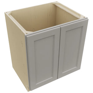 Fabuwood Fusion Nickel B30FD Base Full Door Cabinet, Top View